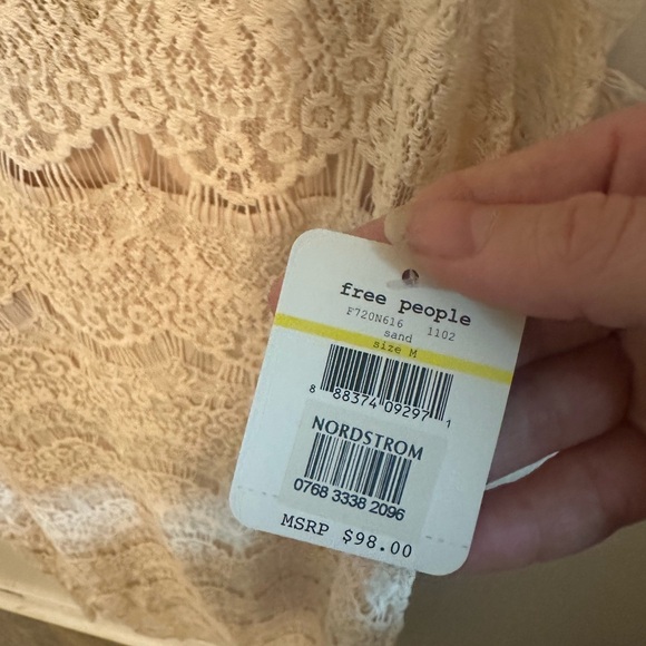 Free People Intimately Peekaboo Dress NWT - Picture 6 of 6